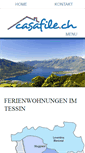 Mobile Screenshot of ferienwohnungen-tessin.ch